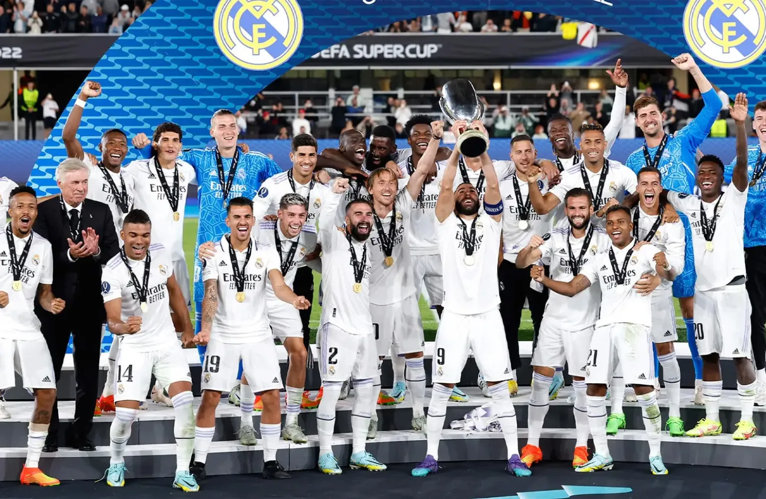 Top các đội bóng nổi tiếng - Real Madrid