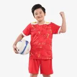Áo bóng đá trẻ em Justice - Màu đỏ