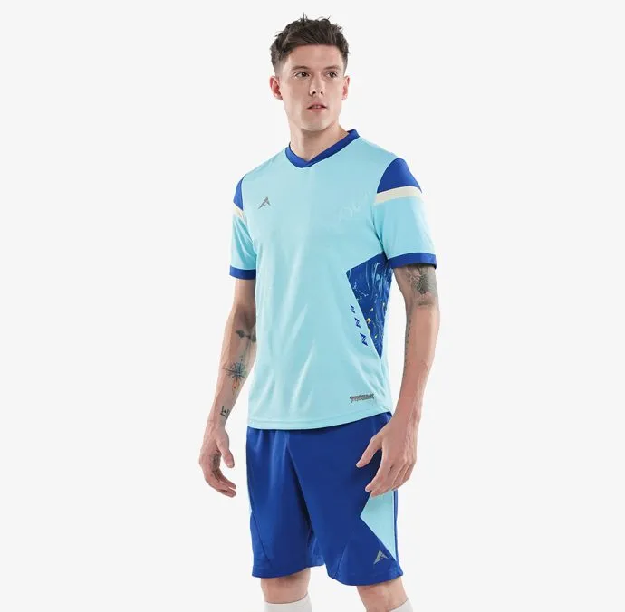 Áo bóng đá Hunter Killer - Màu xanh thiên thanh